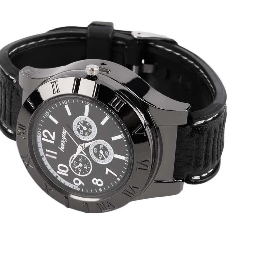 Jam Elektrik Ori / Jam Korek Api Import / JAM TANGAN PEMANTIK MANCIS USB RECHARGEABLE