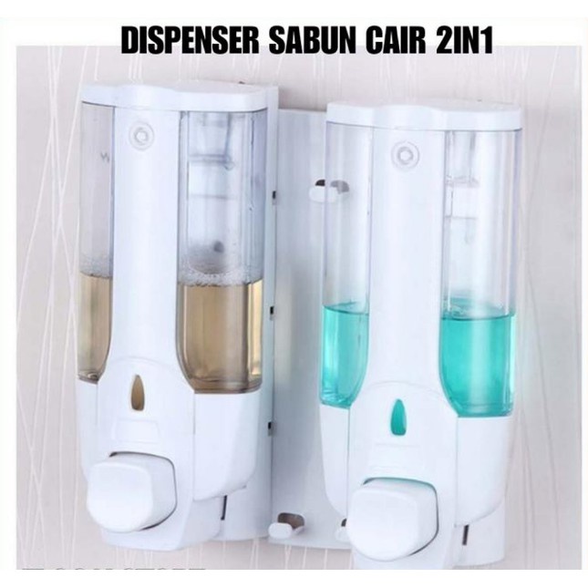 &lt; M.A &gt; Dispenser Tabung Sabun Cair 1 TABUNG / 2 TABUNG / Dispenser Sabun Cair 1 Tabung / 2 Tabung Dengan Key Lock Kuat Dan Awet