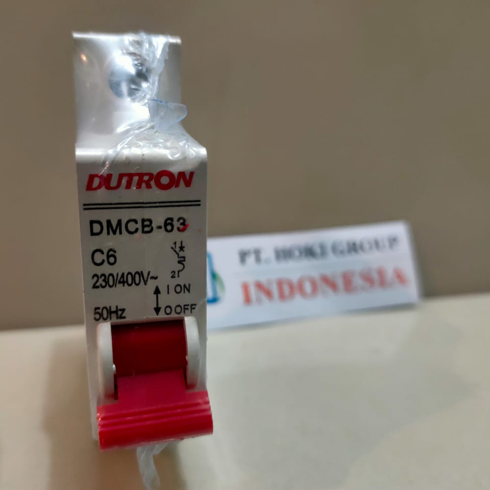 MCB Dutron 1 Phase 6 Ampere 230/400V