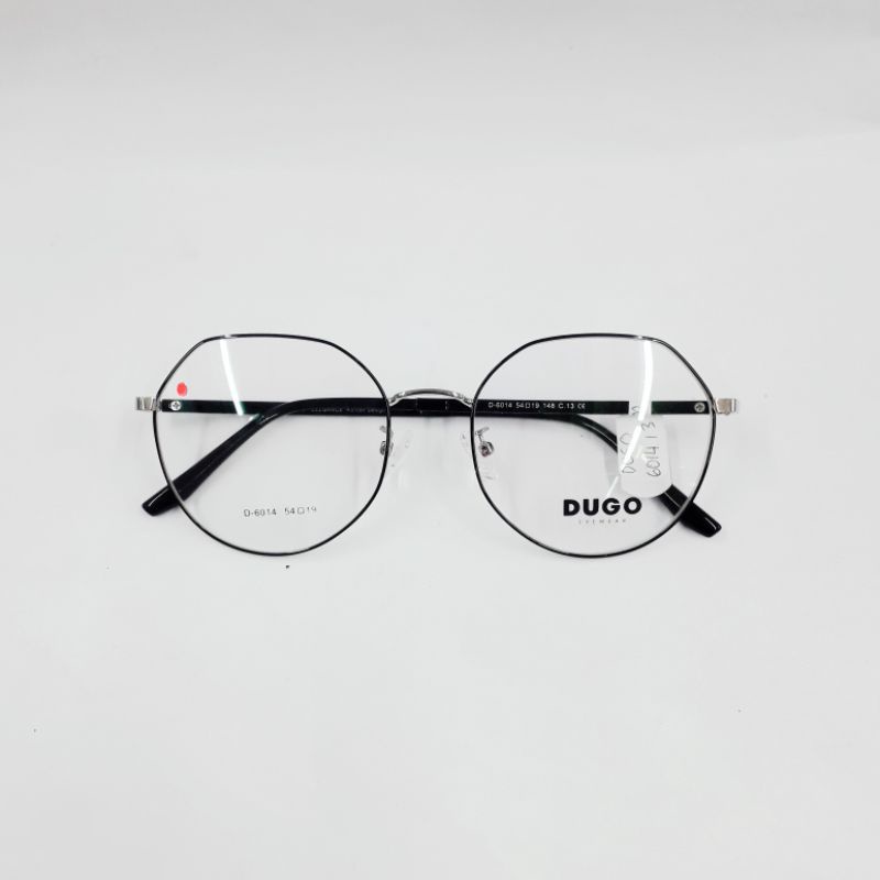 Kacamata Dugo Woman Full Frame D-6014 Col.13(Black)