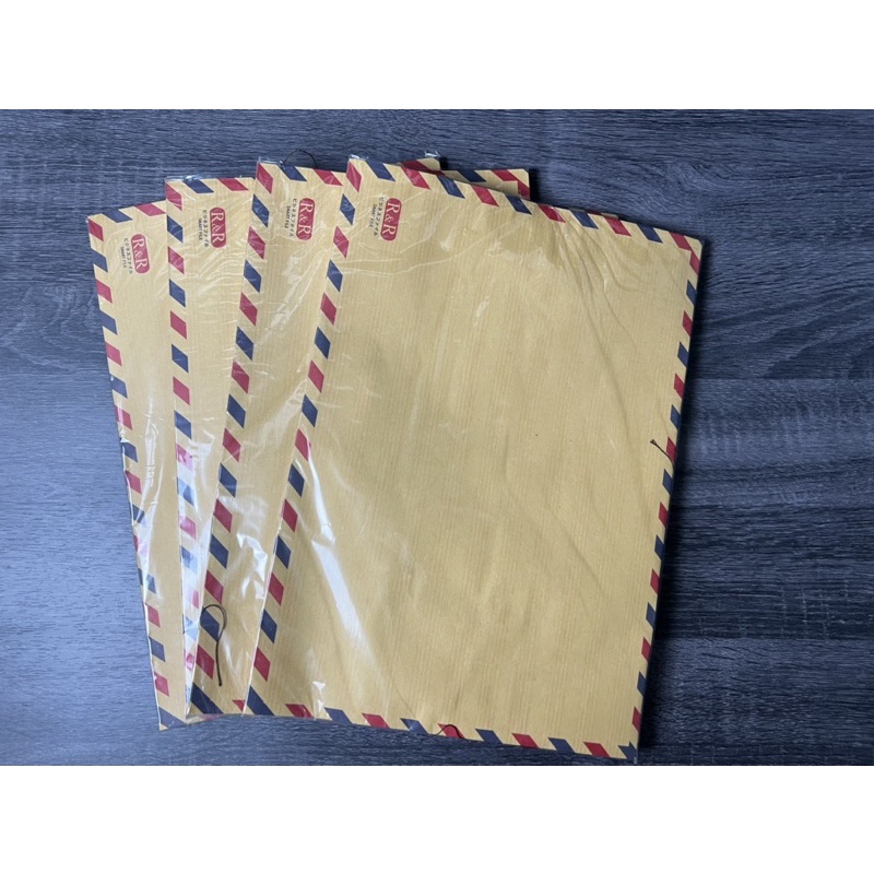 

Amplop Airmail Coklat RR