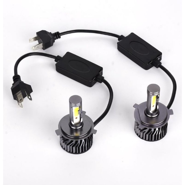 INOMOTIV Lampu Mobil Headlight Car Fog Buld LED H4 COB 72W 7600LM