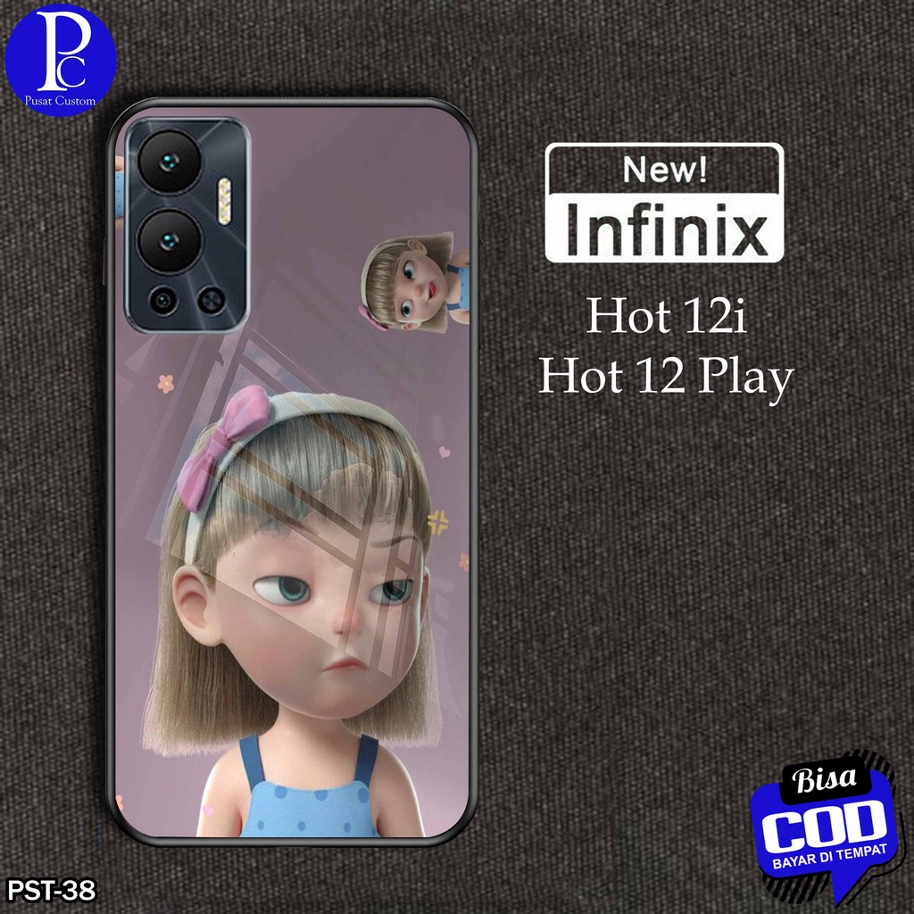 CASE 2D GLOSSY INFINIX HOT 12 PLAY HOT 12I HOT 9 PLAY HOT 10 HOT 10 PLAY HOT 10S HOT 8 SMART 4 SMART