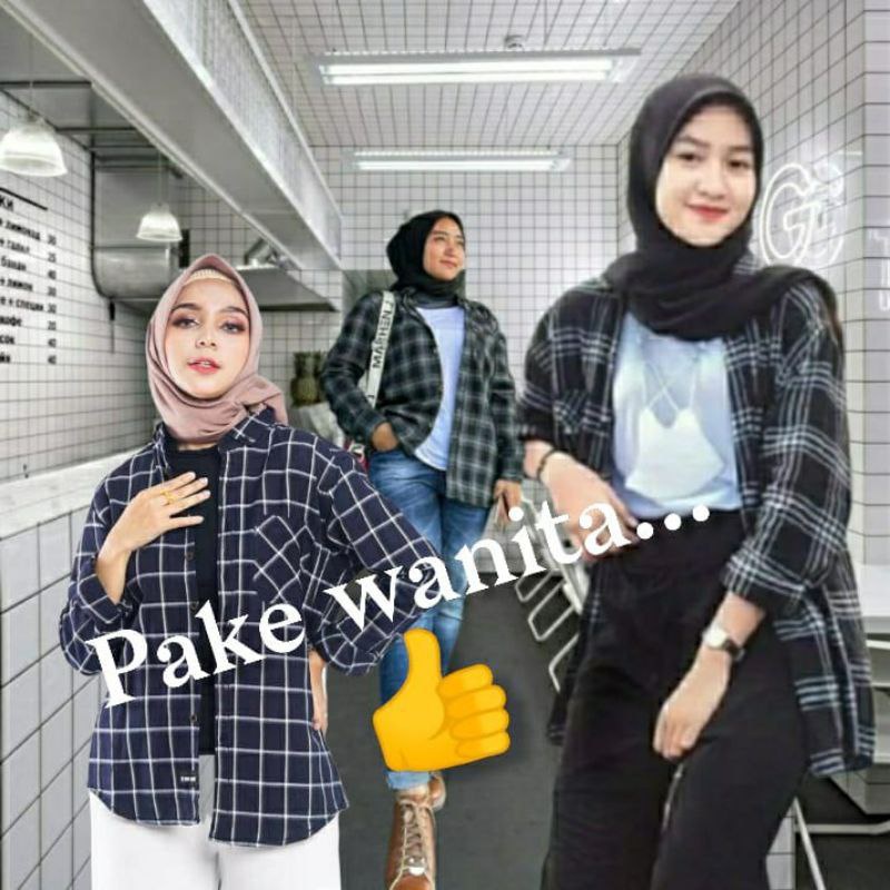 KEMEJA FLANEL PRIA SUPER PREMIUM LENGAN PANJANG KOTAK KOTAK FLANNEL