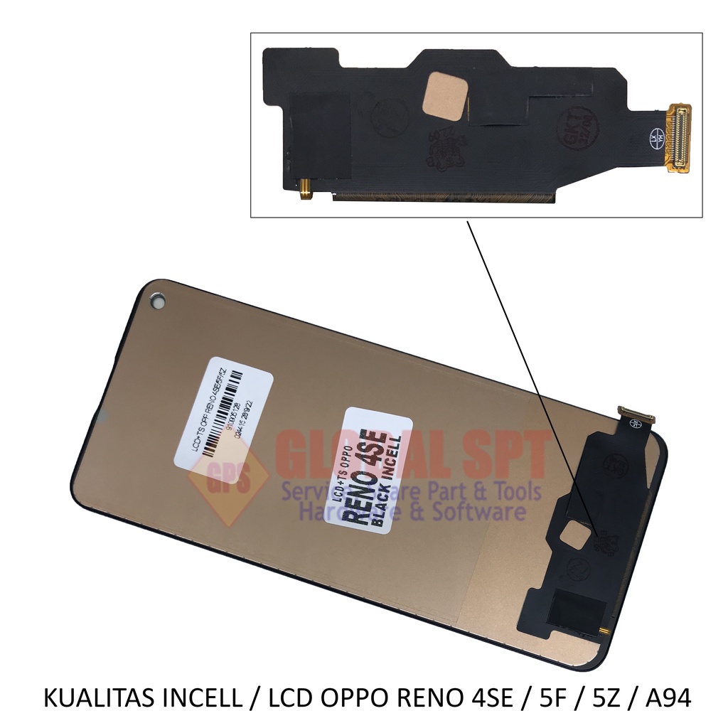 ORI INCELL / LCD TOUCHSCREEN OPPO RENO 4SE / 5F / 5Z / A94