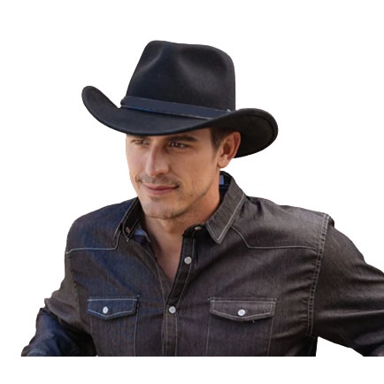 TOPI KOBOY LAKEN OUTDOOR COWBOY HAT GESPER KOBOI EKSEKUTIF MUDA