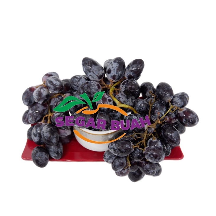 

Anggur Hitam Tanpa Biji Seedless 500 gr / 1000 gr (1 kg)