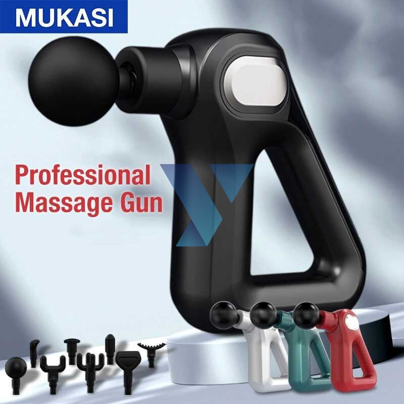 MUKASI Alat Pijat Elektrik Pundak Punggung Tangan Fascial Gun - KH-750 ( Al-Yusi )