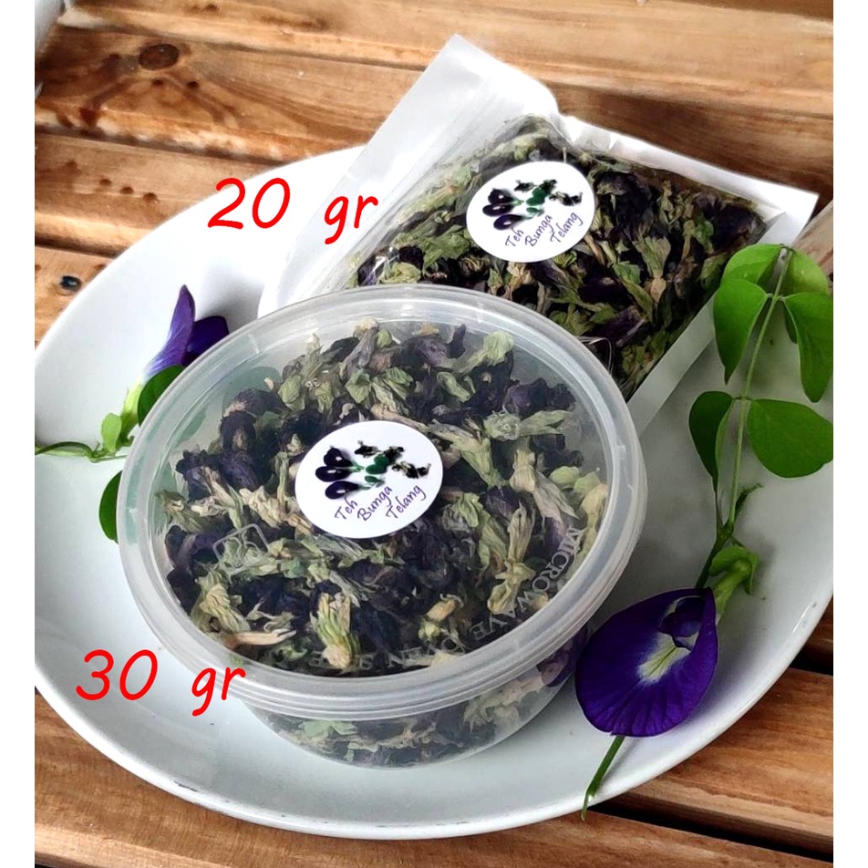 

Teh Bunga Telang Kering 20 / 30 gr