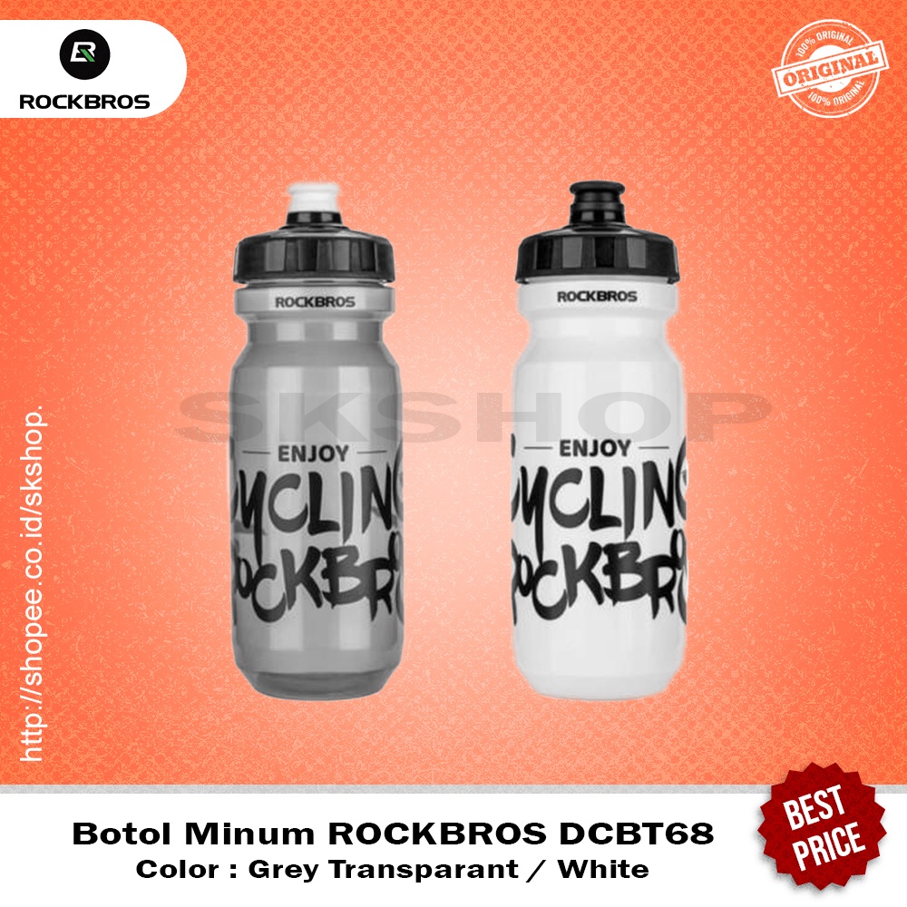 Jual Botol Air Minum Bidon Sepeda Rockbros DCBT68 Bottle Plastic ...