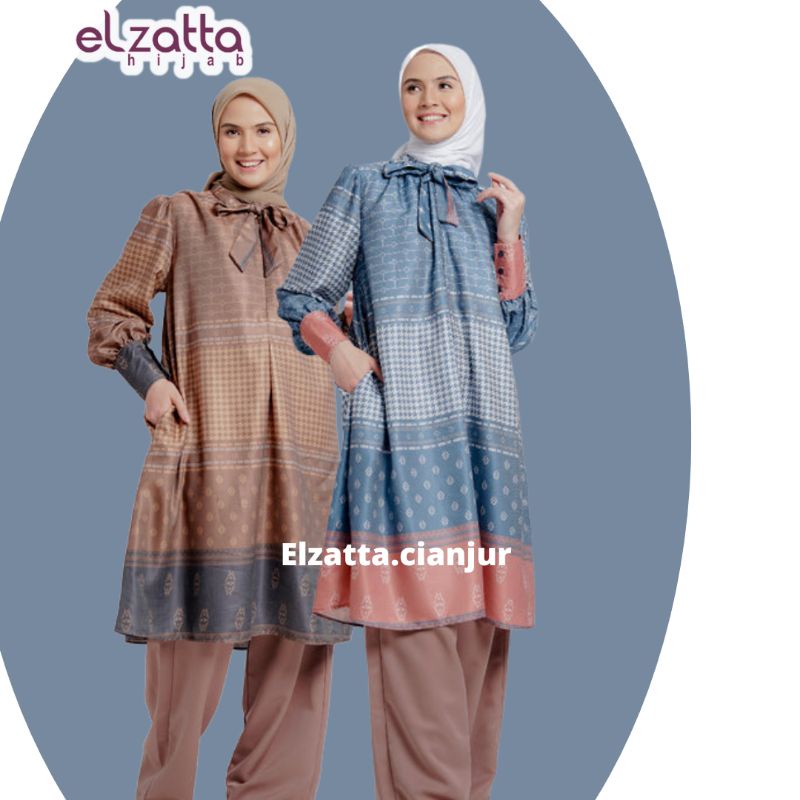 ELZATTA TUNIK ELZATTA TUNIK NANJANA ELZATA ATASAN ELZATTA TERBARU TUNIC ELZATTA DISKON ELZATA TUNIK 