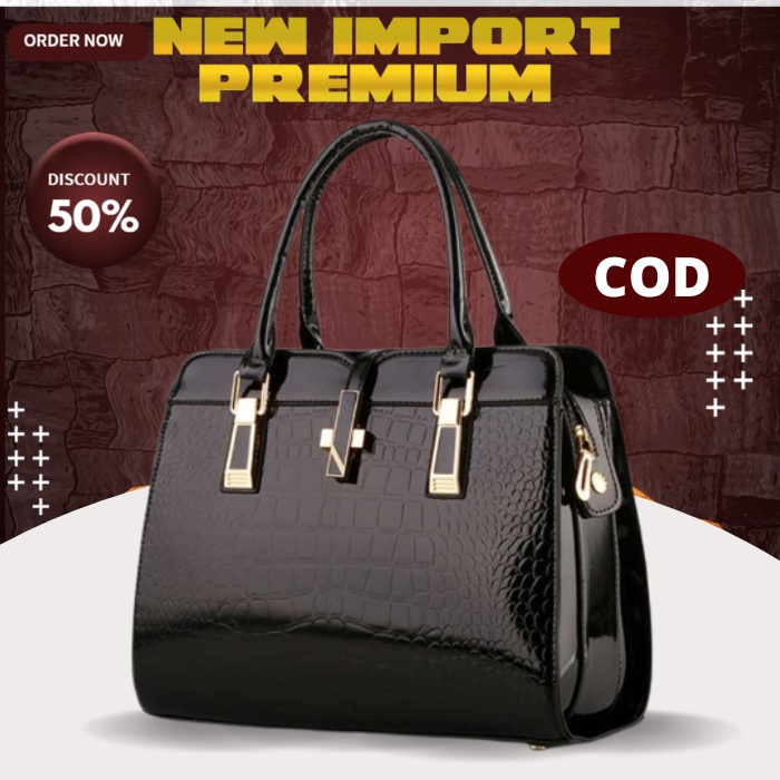 FL10031 Tas import Pesta wanita Mewah Kondangan ibu perempuan pengajian cantik simpel simple Hand ba