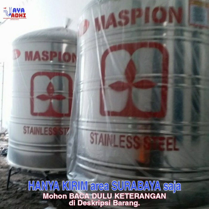 Tangki /Tandon Air Maspion T-2000 Toren Stainless