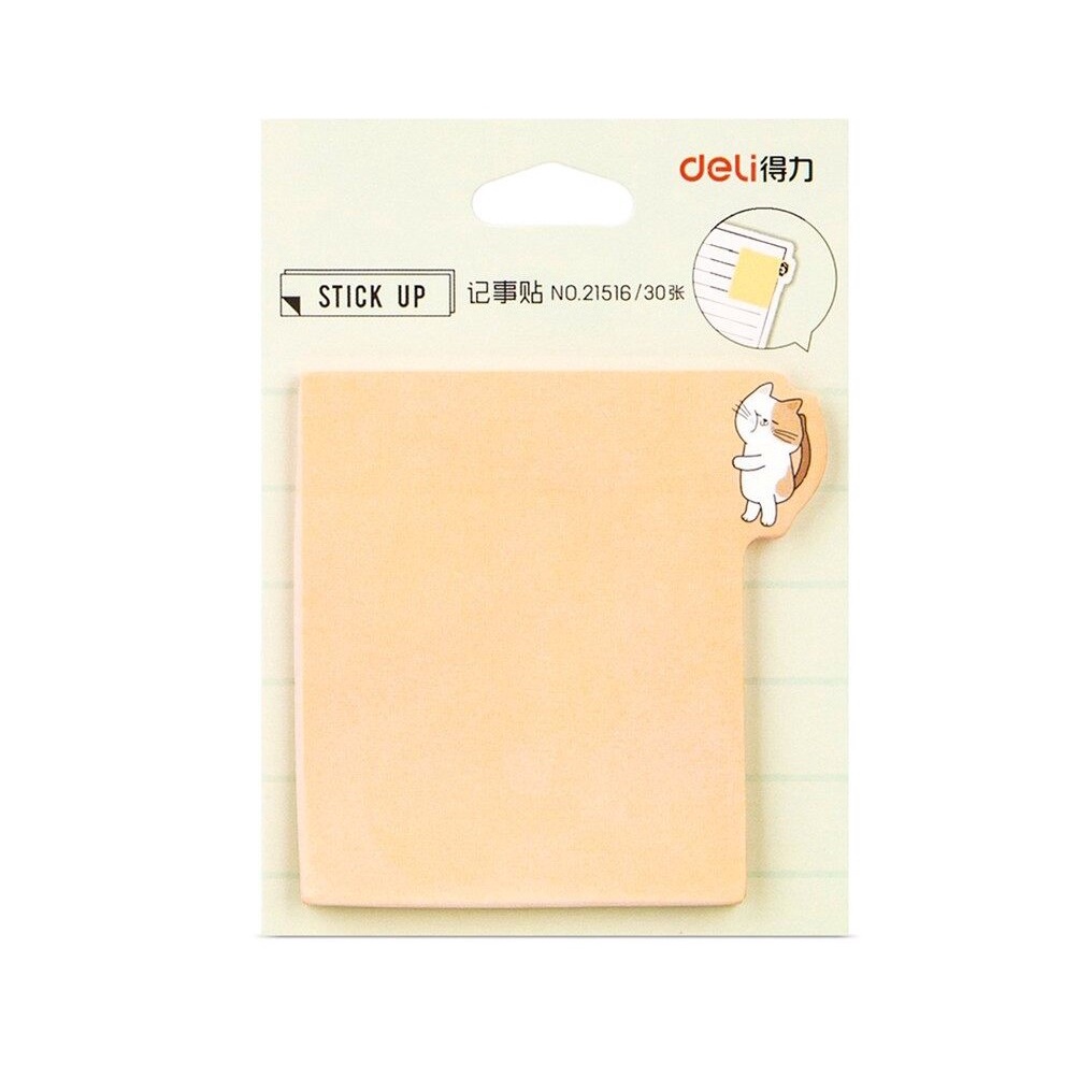 

STICKY NOTES MEMO TEMPEL LUCU 21516 WARNA + INDEX DELI 30'S