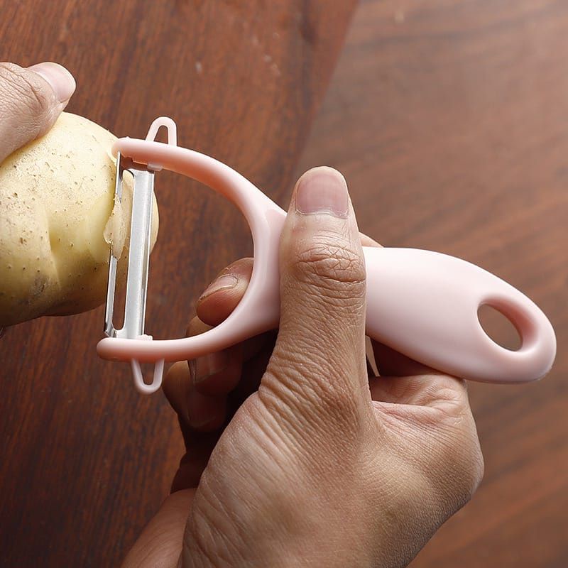 ALAT PISAU PENGUPAS KULIT BUAH SAYURAN WARTEL KENTANG APEL / PEELER KNIFE
