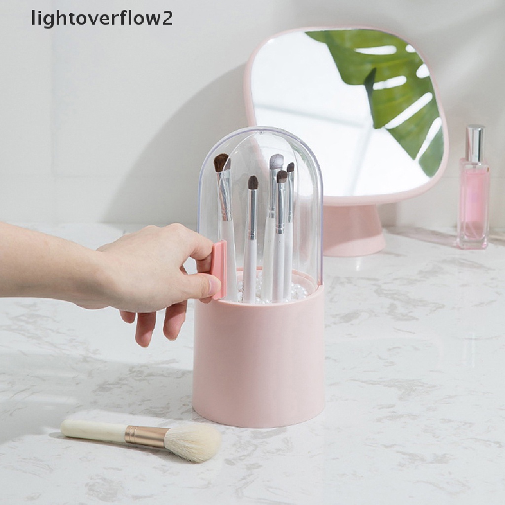 (lightoverflow2) Case Holder Penyimpanan Brush Makeup / Kutek / Pensil Alis / Bibir (ID)