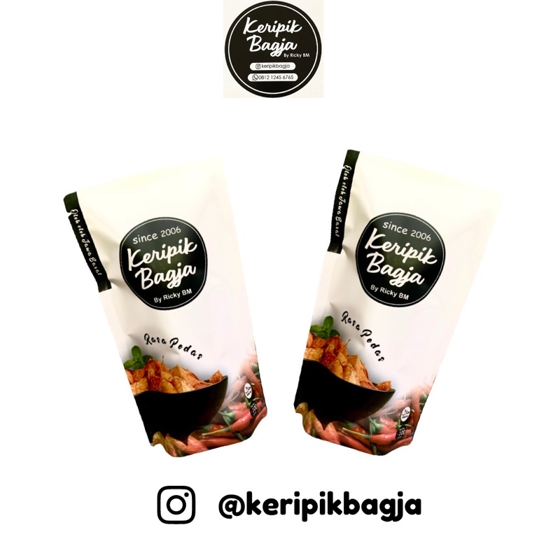 

Keripik Bagja Keripik Singkong Pedas Cemilan atau Oleh oleh dari Bandung