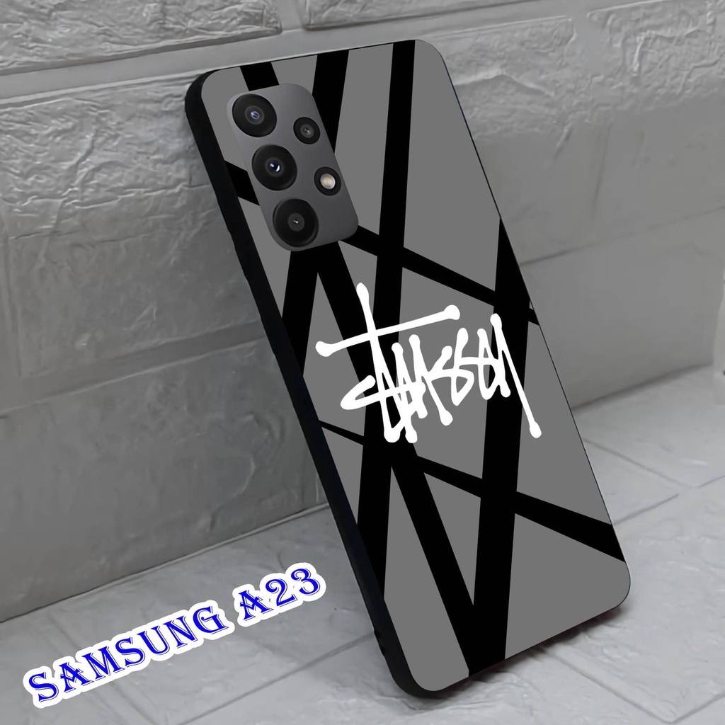 Softcase Kaca For SAMSUNG A23 - Case Handphone SAMSUNG A23 [T57].