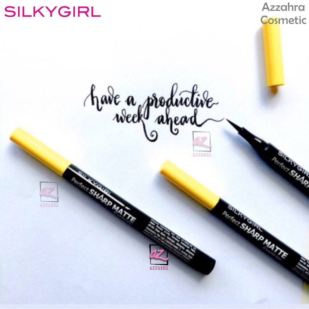 SILKYGIRL Perfect Sharp Matte Eyeliner Pen 01 Black