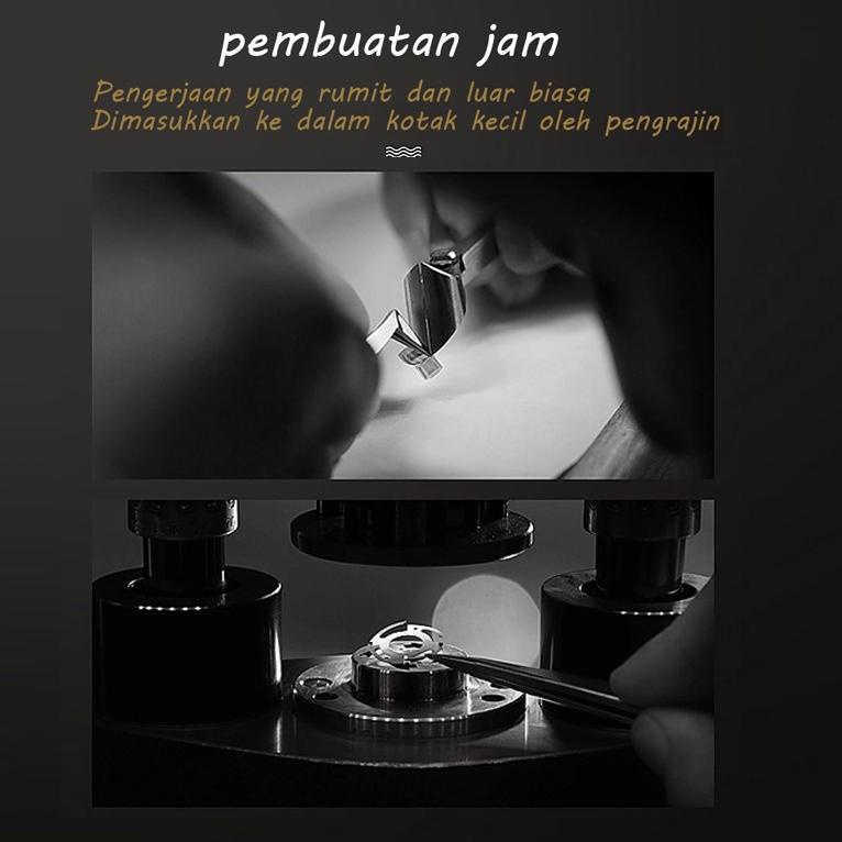 K4U1 ✅  【BELI 1  1】RSNIRW-Jam Tangan Pria Metal Tahan Air Asli - NI（ BOX) Model Baru