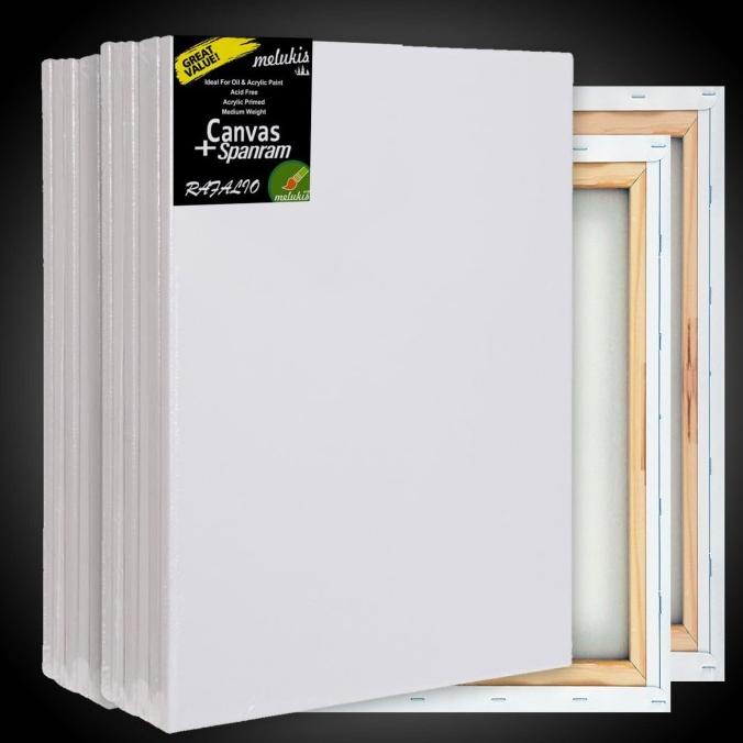 

Kanvas Lukis Premium 40x60cm Canvas Spanram 40 x 60 cm Melukis