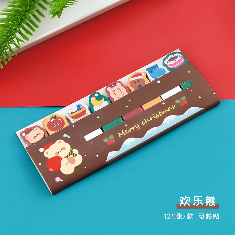 Sticky Notesmemoindeks Desain Kartun Pohon Natalberuangpermen Lucu Imut Untuk Anakpelajar