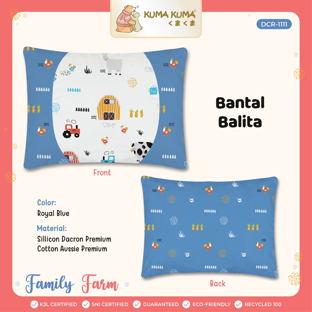 Kuma Kuma Bantal Balita NEW MOTIF RILLAKKUMA / BANTAL BALITA