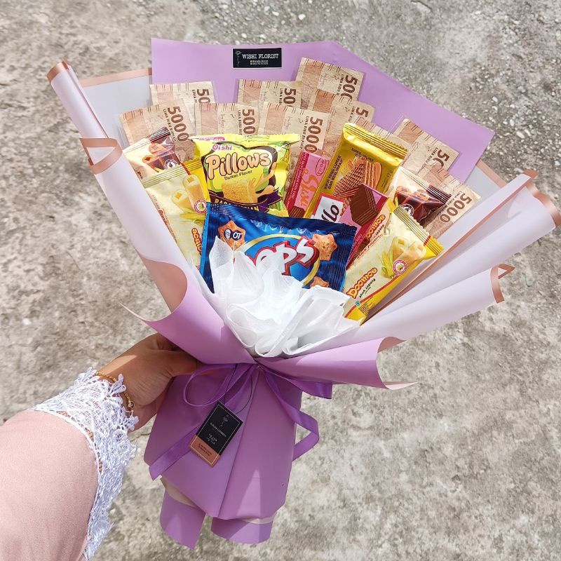 

READY STOCK BUKET SNACK+CUAN