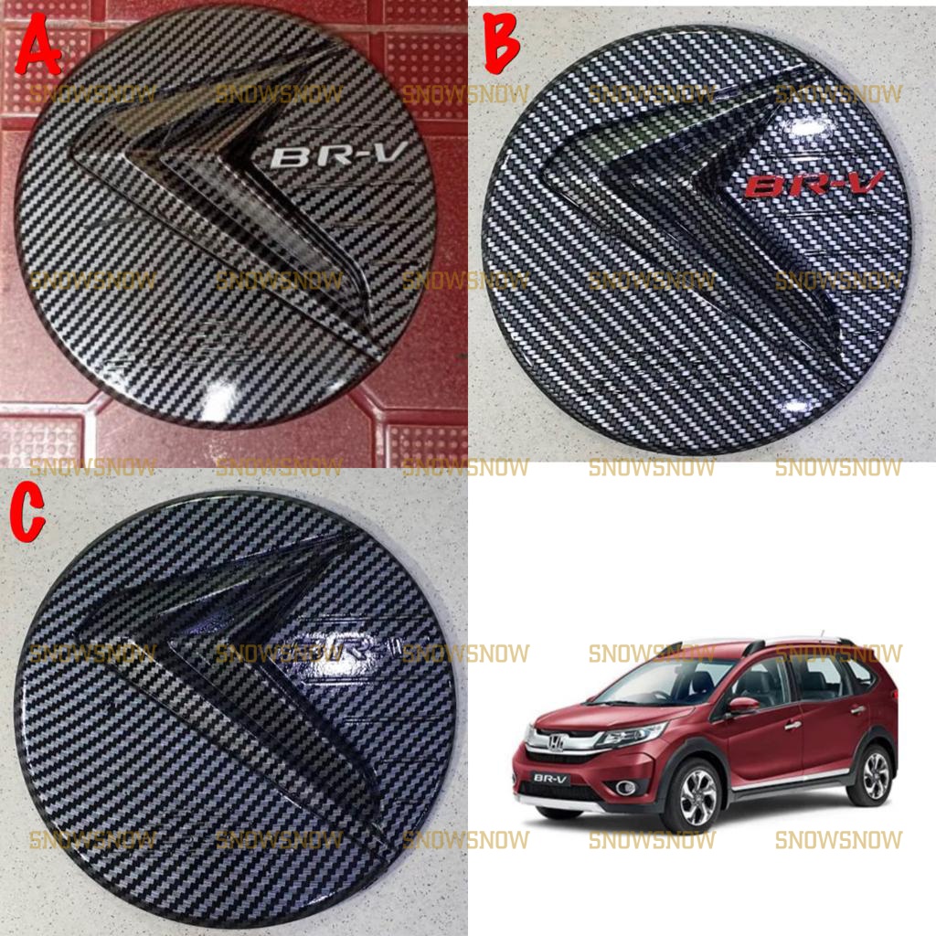 Tank Cover Mobil BRV 2016 2020 2021 Carbon