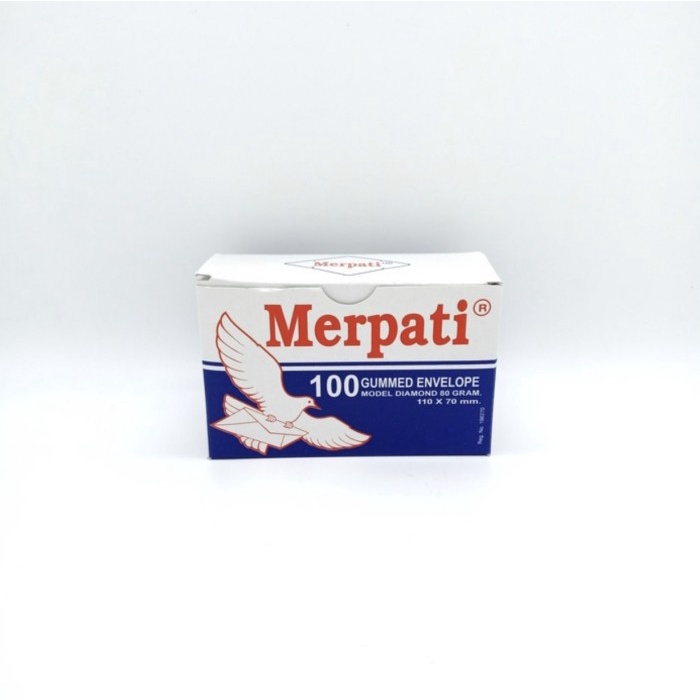 

Produk Unggulan Amplop Putih Merpati 80 Gsm 110 X 70 Mm Limited