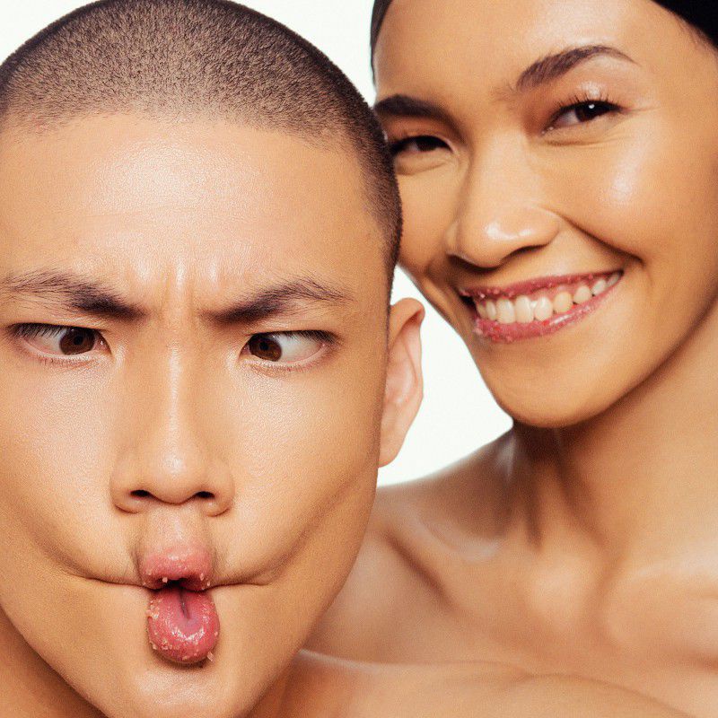 Luxcrime Duo Lipcare | lip balm &amp; scrub bibir