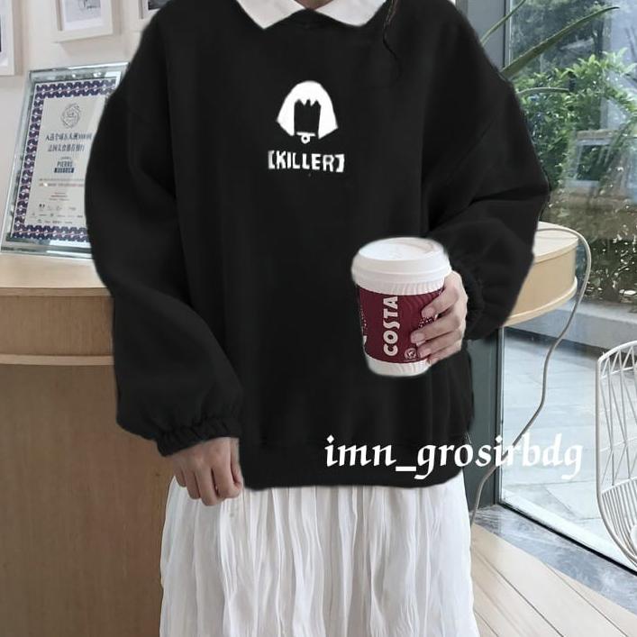 Diskon✔️SWEATER WANITA - KILLER SWEATER OVERSIZE - PAKAIAN WANITA|RA9