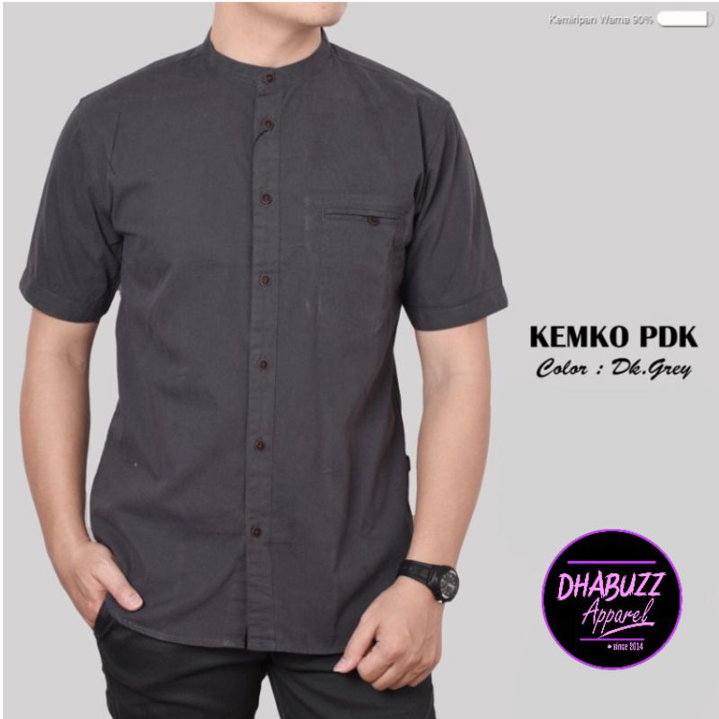 BAJU KEMEJA KOKO KEMKO PRIA LENGAN PENDEK FULL KANCING KERAH SANGHAI ORIGINAL AGERA TERBARU