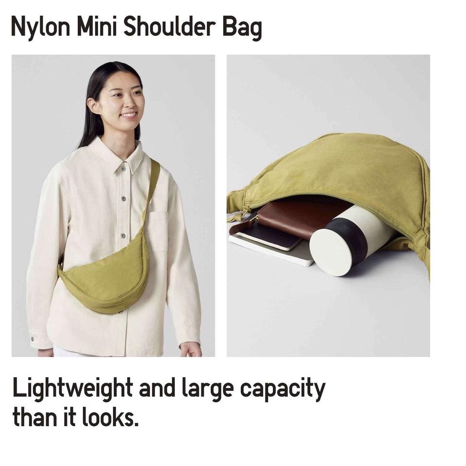 {CM.18Oc22ᶠ} Uniqlo Tas Bahu Mini Round Sling Shoulder Bag
