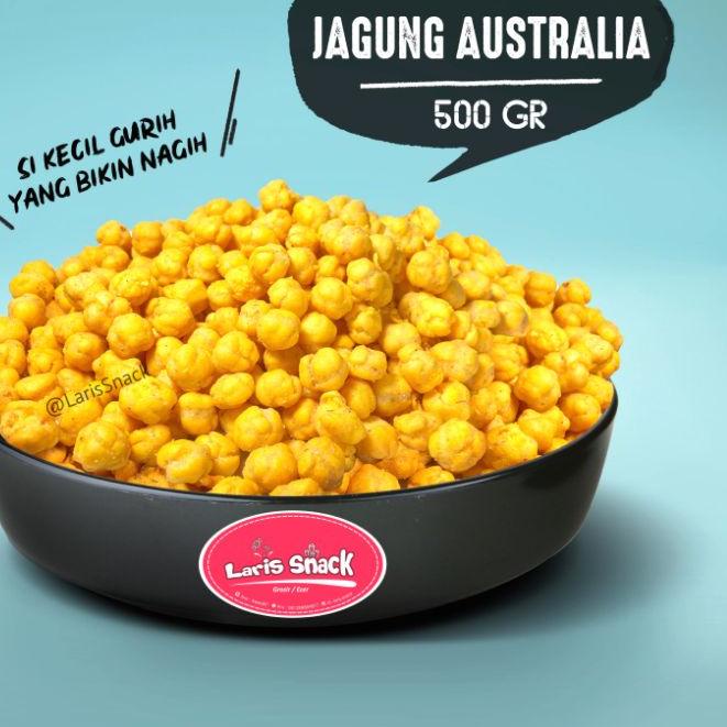 

EXCLUSIVE!Jagung Australia Gurih Renyah Snack Kiloan Curah 500 gr|SQ3