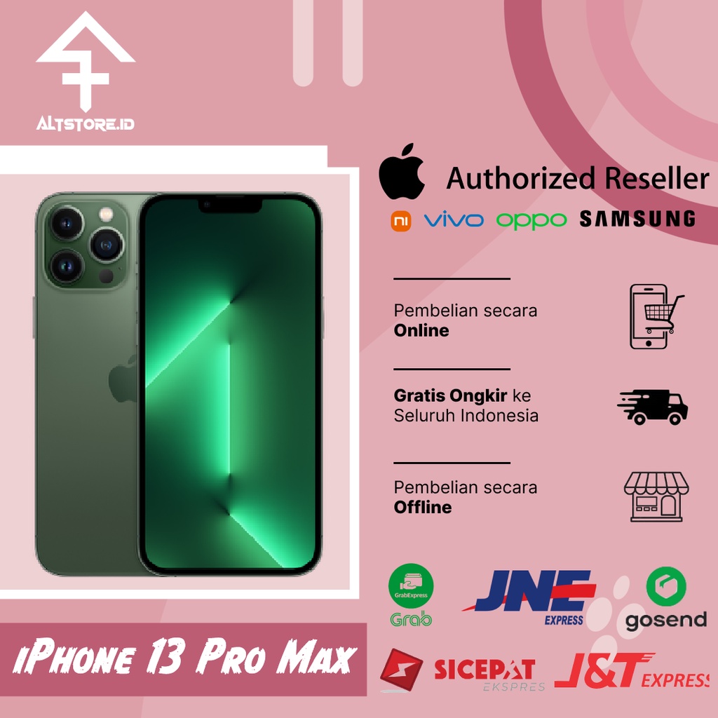 New BNIB iPhnn 13 Pro Max 128Gb 256Gb 512Gb Garansi Resmi Indonesia iBox BNIB
