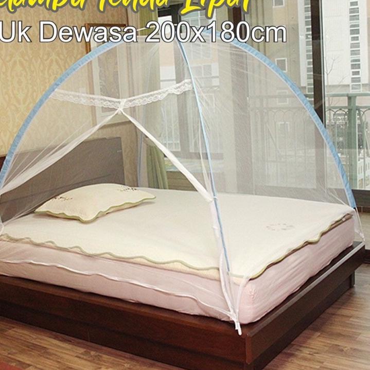 Siap Kirim Kelambu lipat kelambu tenda 180x200/ kelambu tenda / kelambu tenda bai chuan