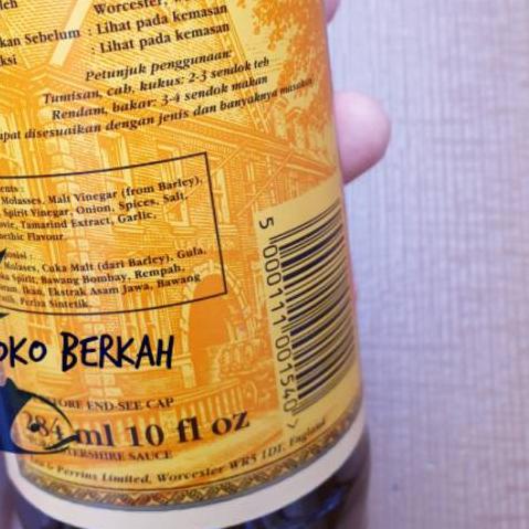 

Lea & Perrins Sauce English 284ml / Saus Kecap Inggris Worcestershire