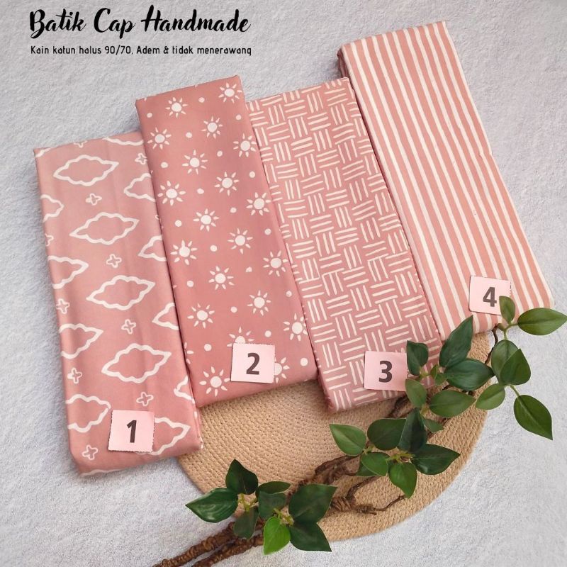 KAIN BATIK CAP GARUTAN NUDE, KAIN BATIK CAP SERAGAM, KAIN BATIK KATUN