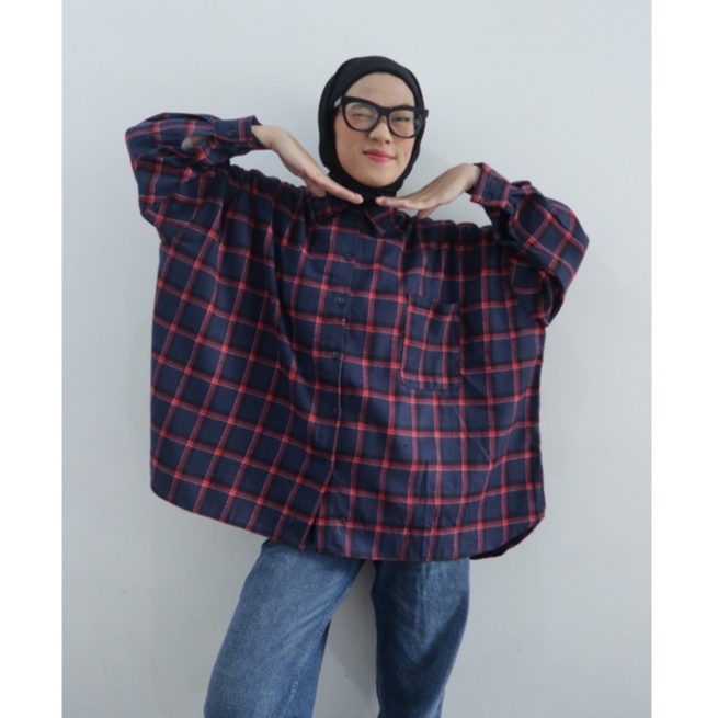 Myrubylicious YULITA FLANEL SHIRT KODE NN2218