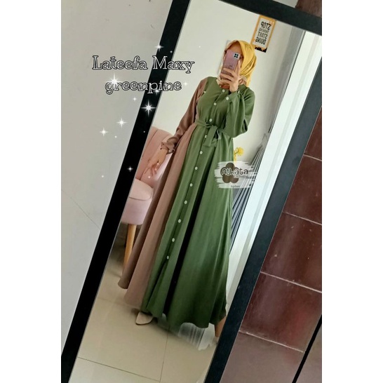 LATEEFA MAXY ORI ATHATA/GAMIS WANITA