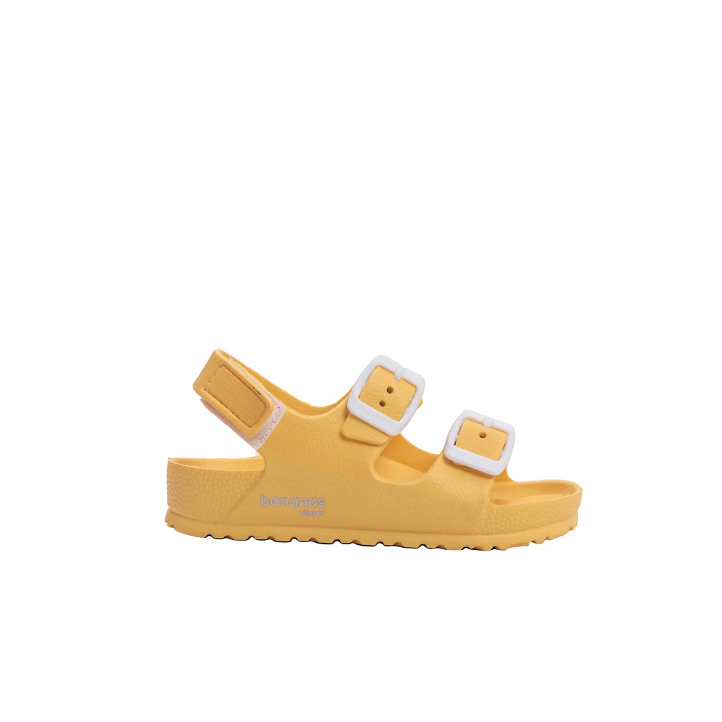 Bananas Slipper Sandal Burro Ankle Kids Yellow