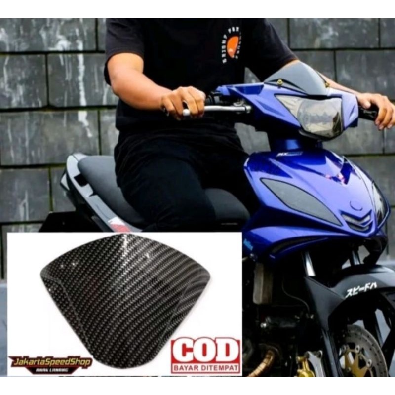 Visor Jupiter MX Old Karbon Celup Wtf Kualitas Terbaik