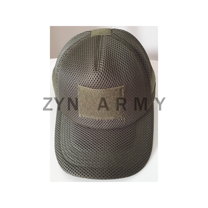 Topi Tactical Velcro Topi Jaring Topi TNI Polisi Hijau Army Hitam Coklat Topi Jaring Velcro Lapangan