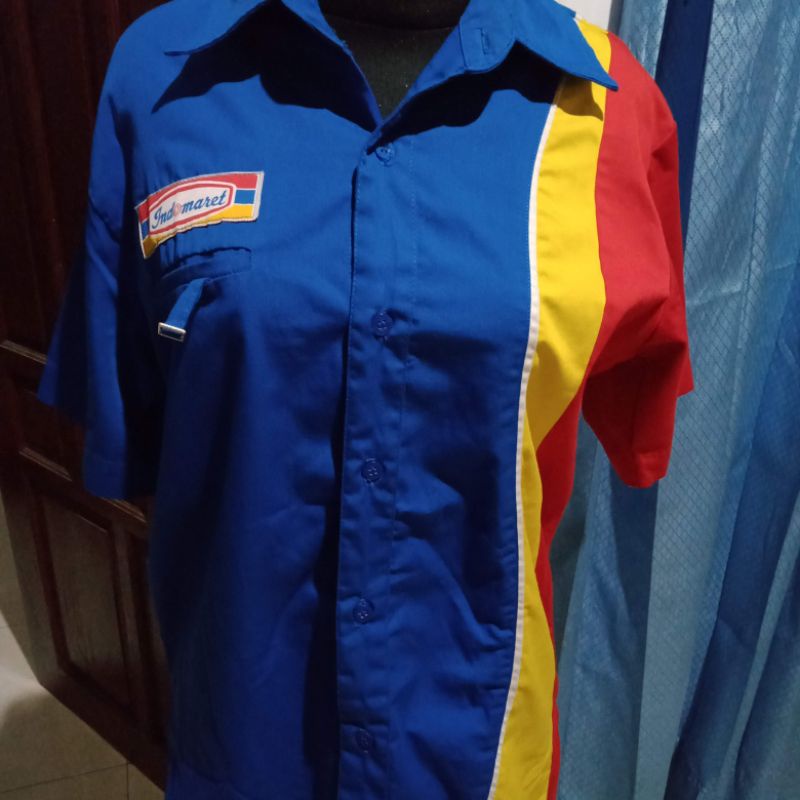 Baju seragam toko indomaret untuk dewasa