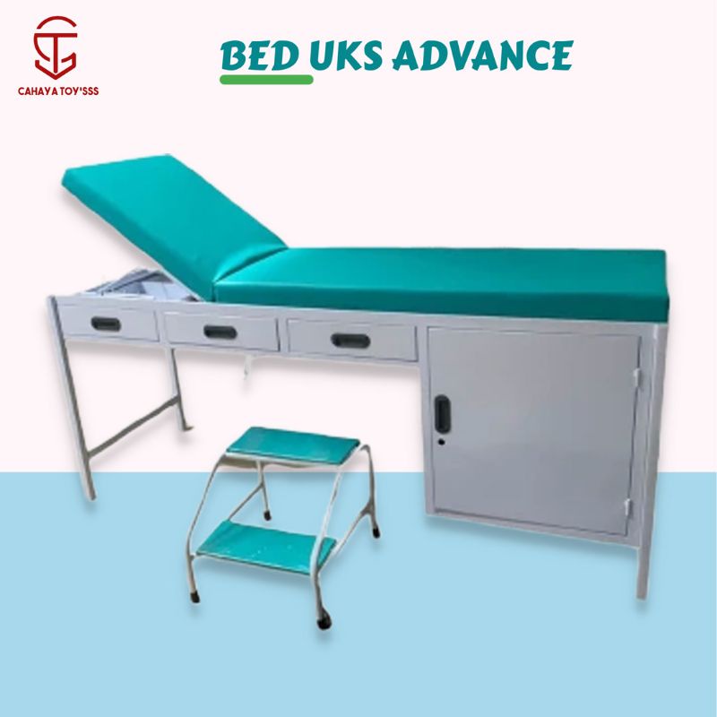 Jual Meja Periksa Pasien Loker Laci Bed Advance Besi Klinik Tangga Shopee Indonesia