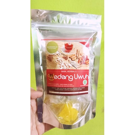 

Wedang Uwuh Celup 5 pcs Komplit Gula Batu - Teh celup wedang Uwuh Halal