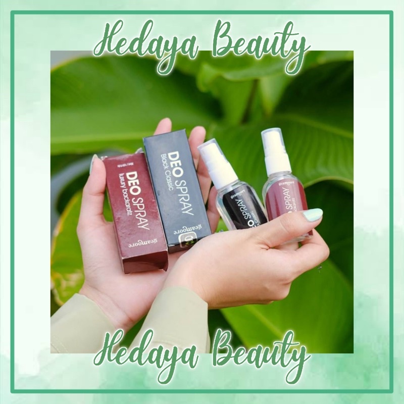 BPOM Geamoore Deo Spray Deodorant Spray 30ml - Deo Geamoore Black Classic Luxury Backaratz