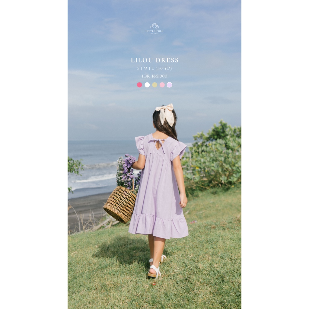 Lilou Dress | Dress Anak Perempuan Little Folk