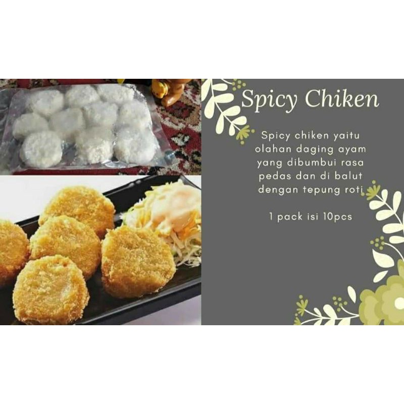 

SPICY CHICKEN BENTO 10pcs